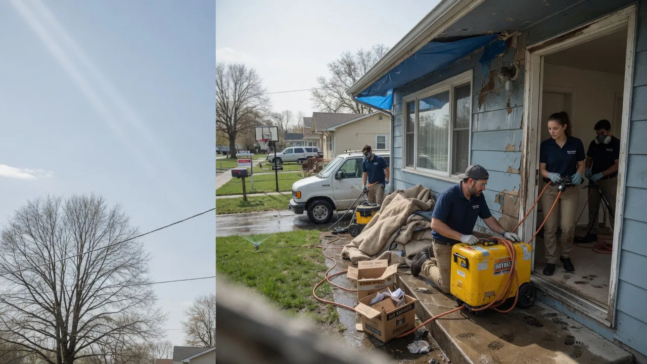 Basement Flood Cleanup in Seaforth, MN near me